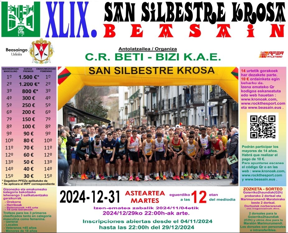 san silbestre kartela