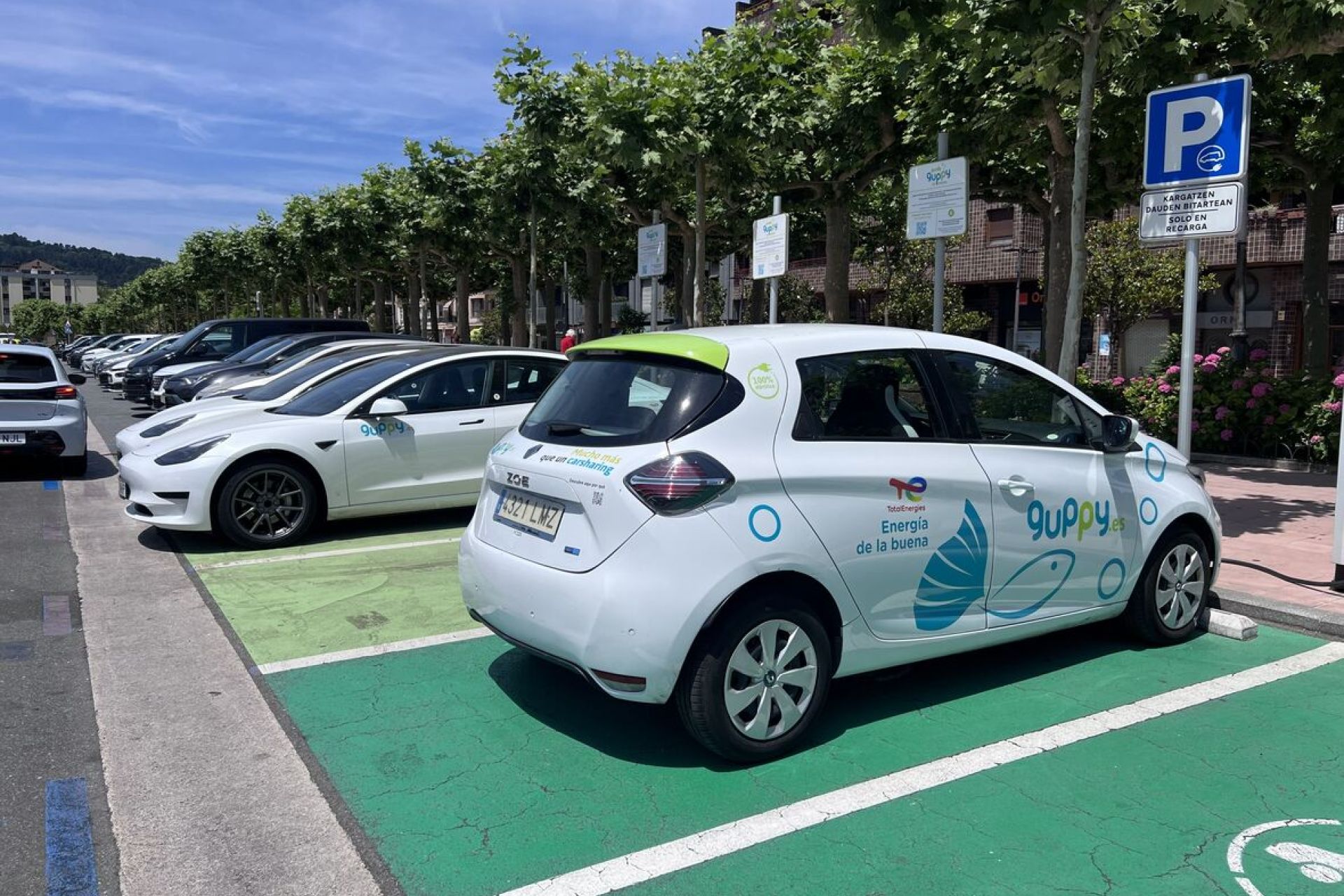 Beasaingo auto elektriko partekatuen zerbitzuak harrera bikaina lortu du
