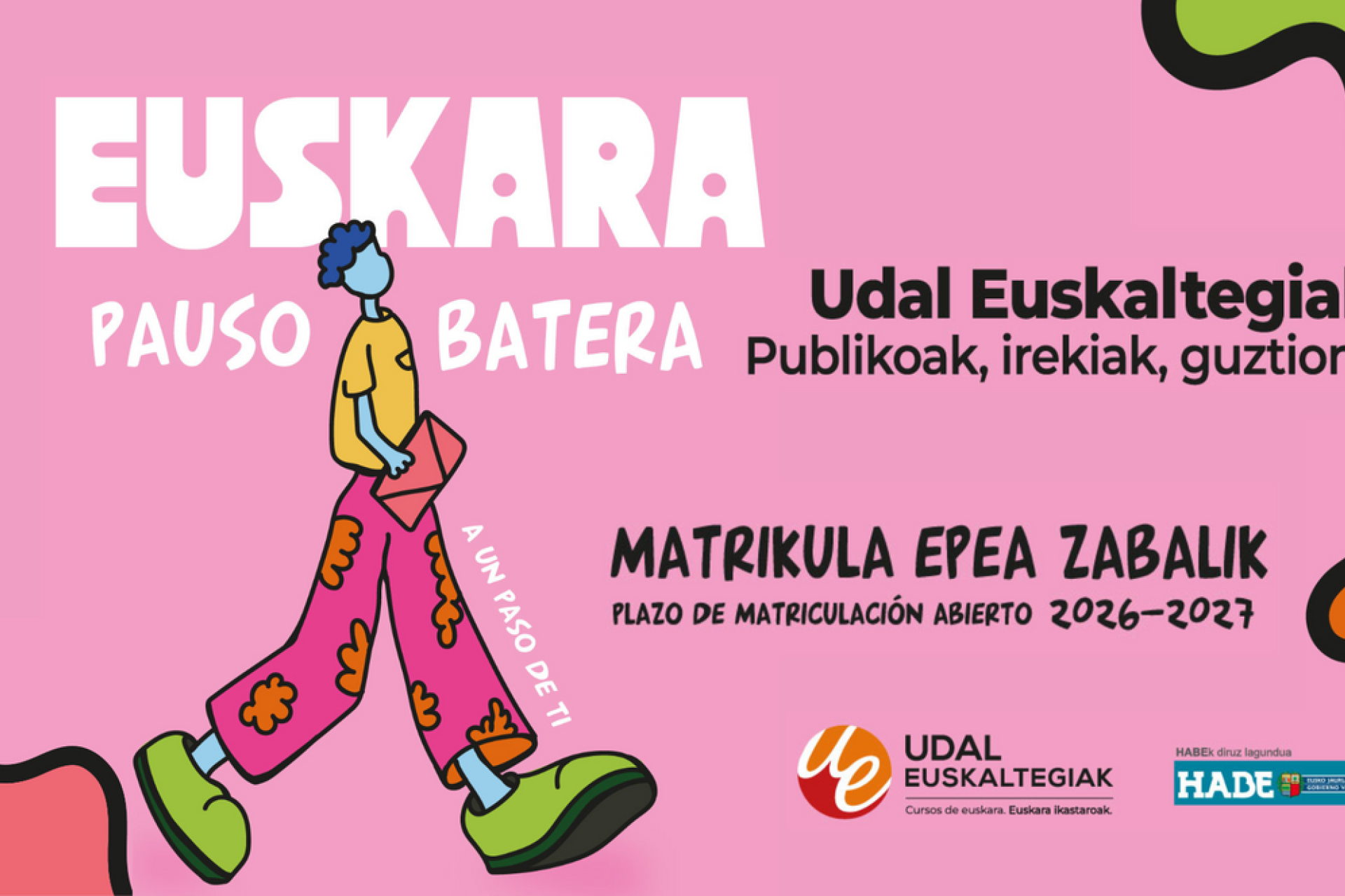 El Euskaltegi Municipal de Beasain abre el plazo de matriculación para el curso 2026-2027