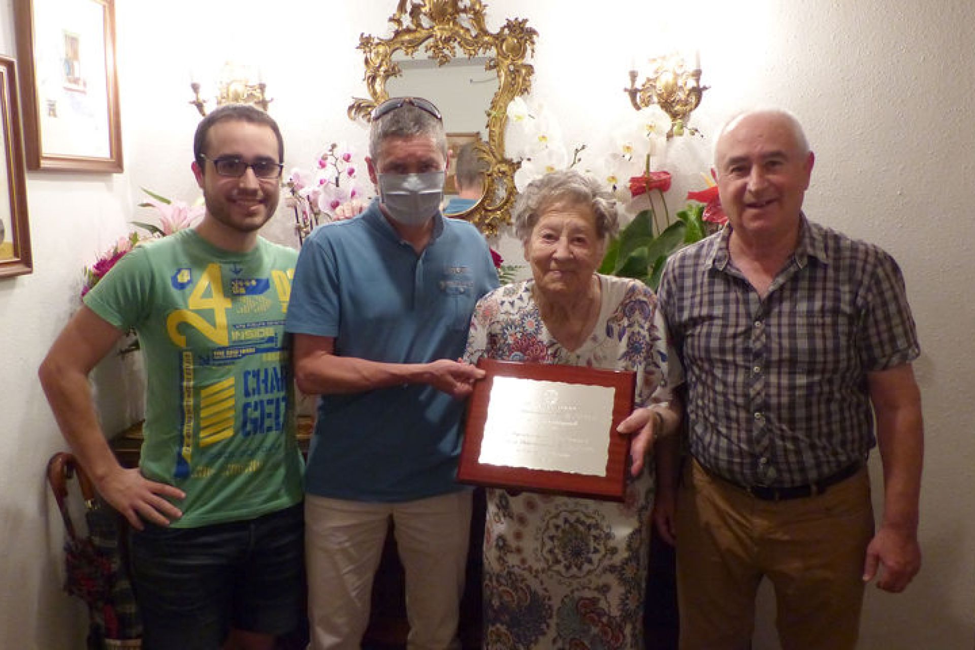 Lucia Dorronsoro Murguiondo cumple 100 años