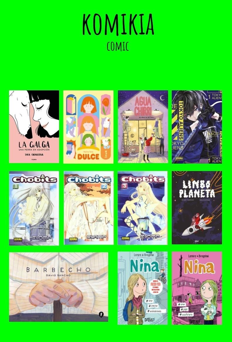 Novedades en comic