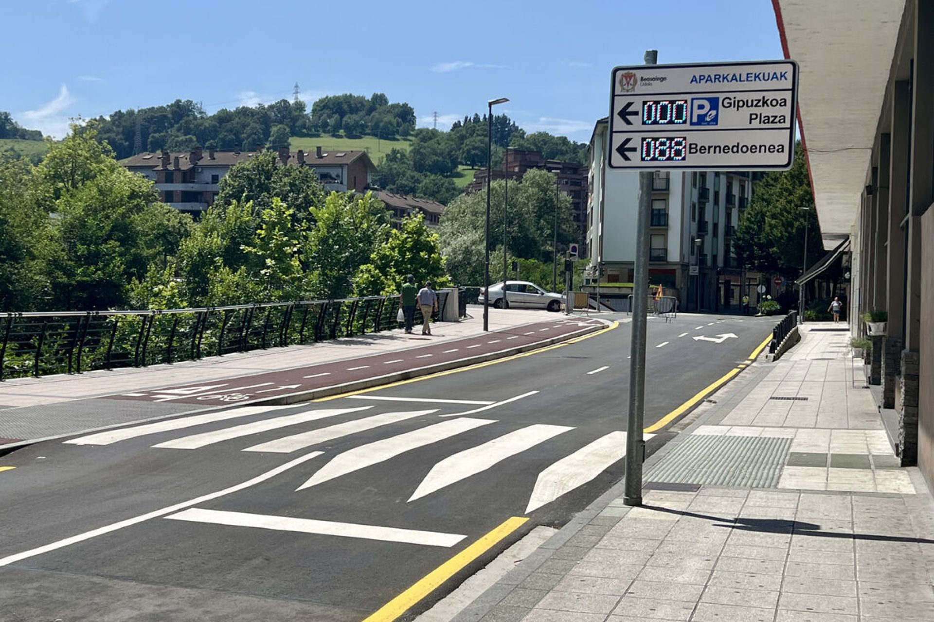 Nuevo sistema para informar del número de plazas vacías en los parkings principales