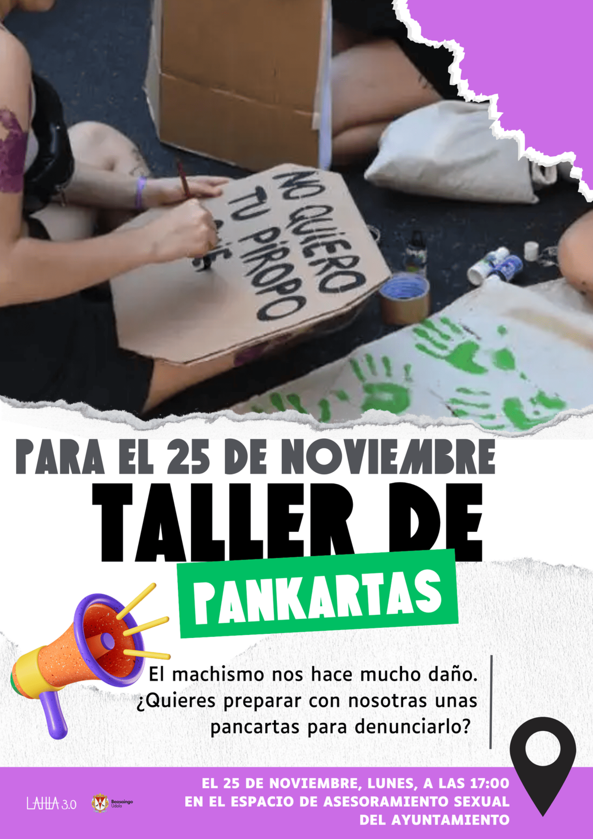 Taller de pancartas