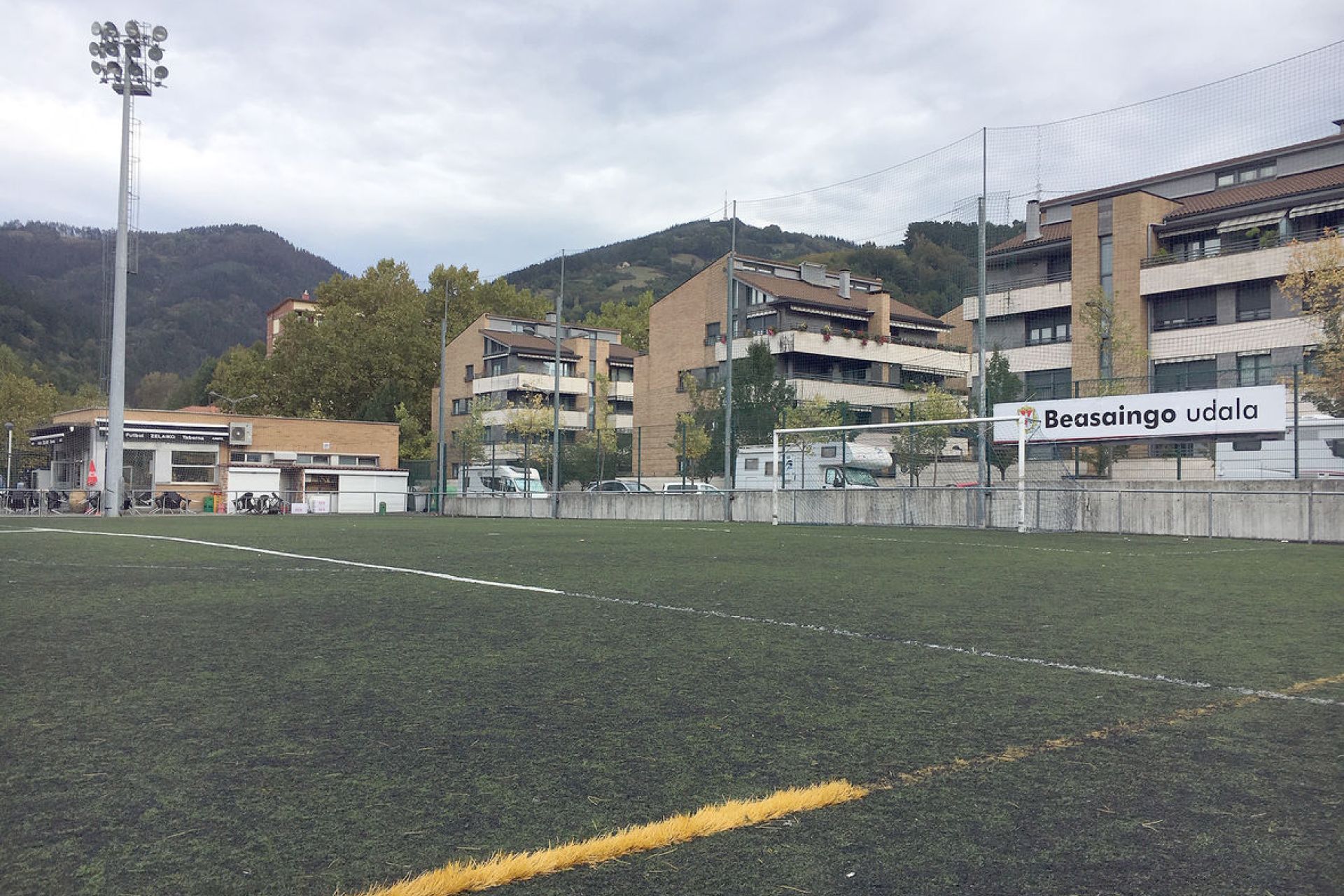 Adjudicadas las obras de sustitución de la hierba artificial de Igartza Futbol Zelaia