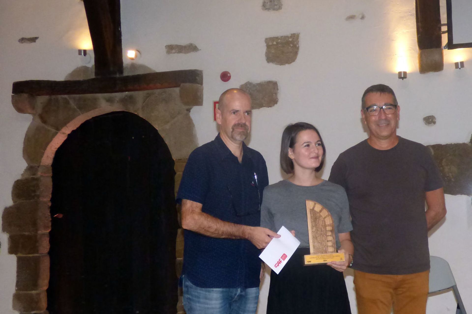 Erika Elizari ganadora de la XXIª edición de la beca de literatura Igartza