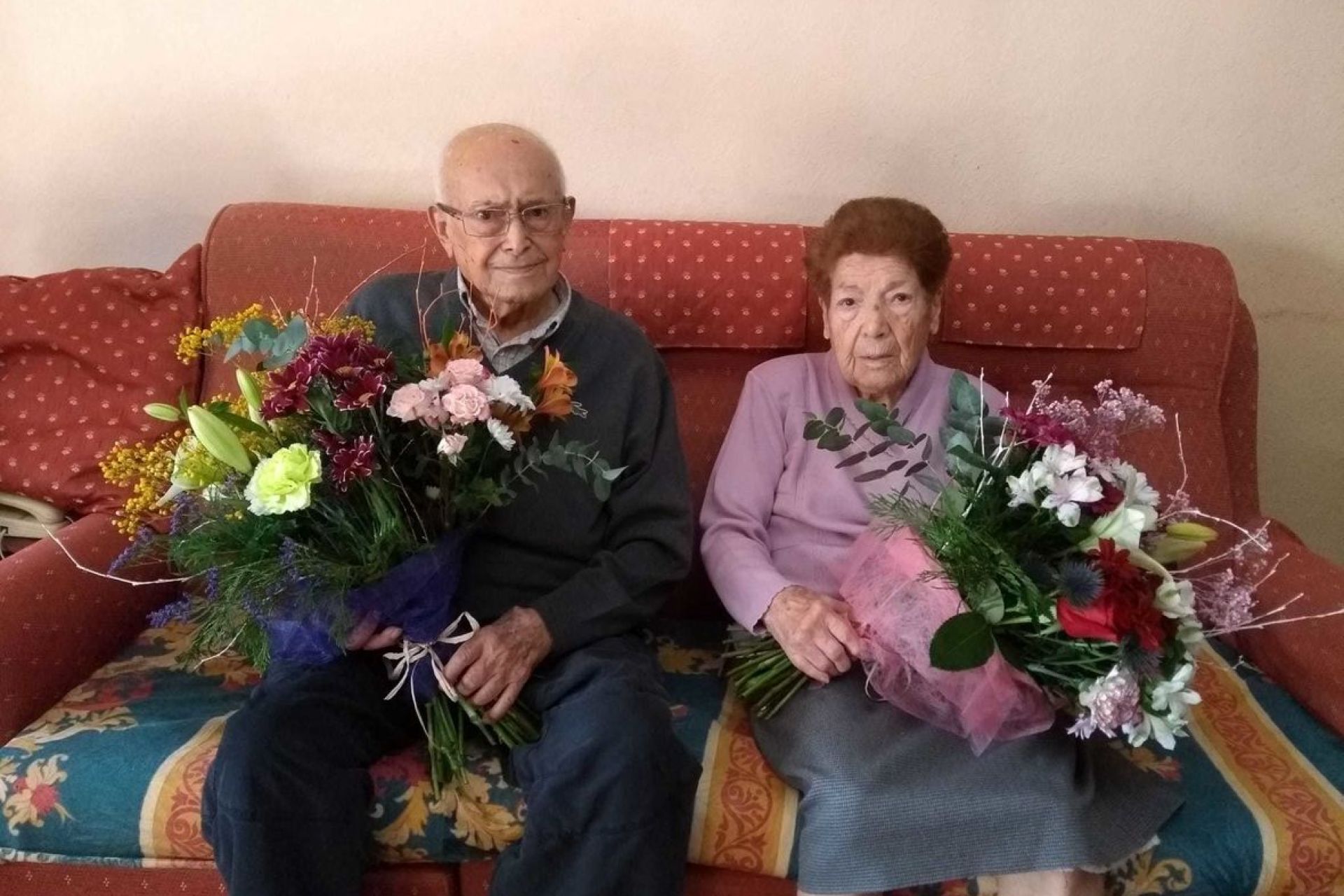 Emiliana García con 107 años la abuela de Beasain