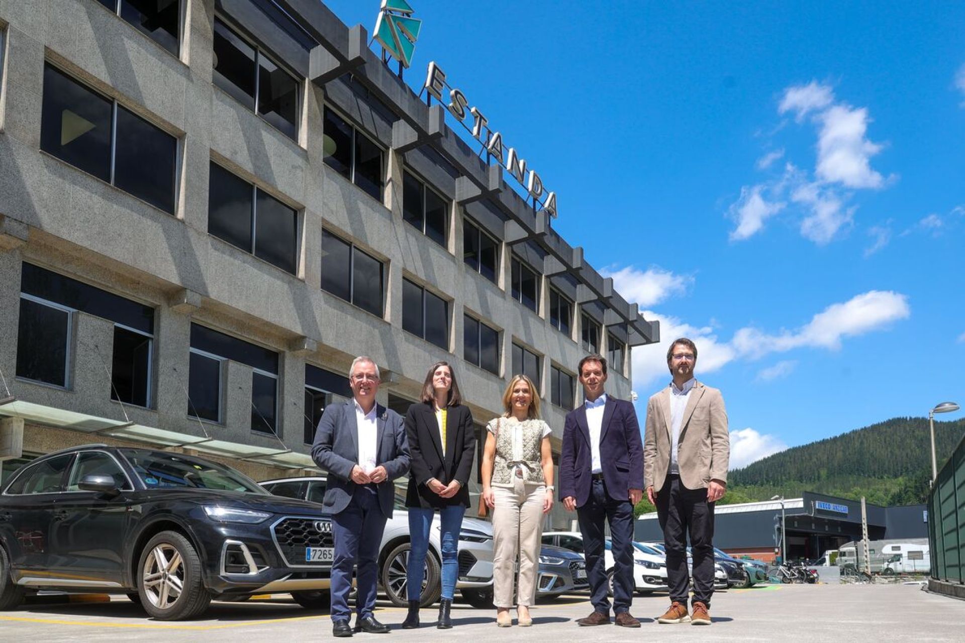 Diputación, Ayuntamiento de Beasain y Fundiciones Estanda unidos por la sostenibilidad y el medio ambiente