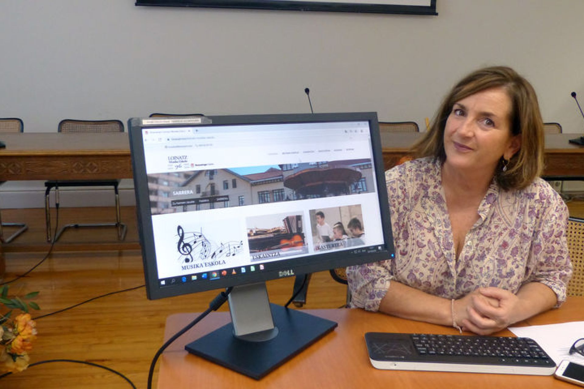 Loinatz Musika Eskola presenta su nueva web adecuada las necesidades actuales